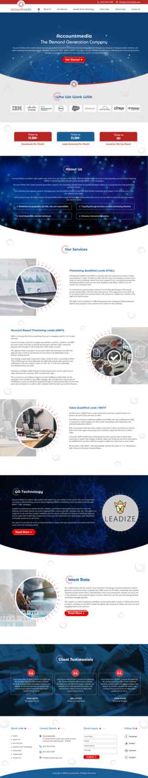 Web Design by Infinitive Technology for this project | Design: #24803701