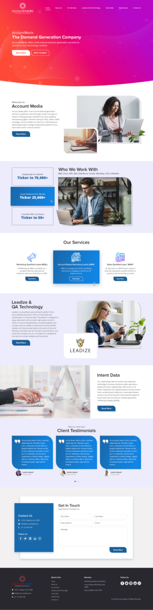 Web Design by sai.designer87 for this project | Design #24758022
