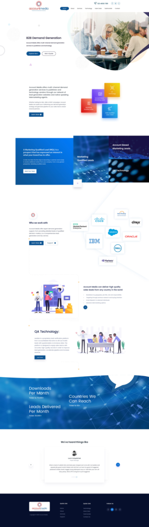 Web Design by Shijo John for this project | Design #24759870