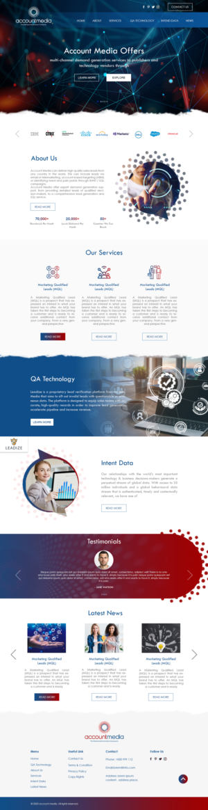 Web Design by Creative Slices for this project | Design #24796007