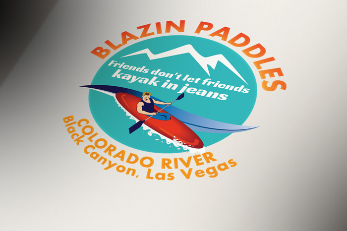 Logo Design by Wonderful design for Blazin' Paddles | Design #24756353