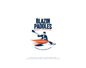 Design de Logo par Ara Std pour Blazin' Paddles | Design #24758151
