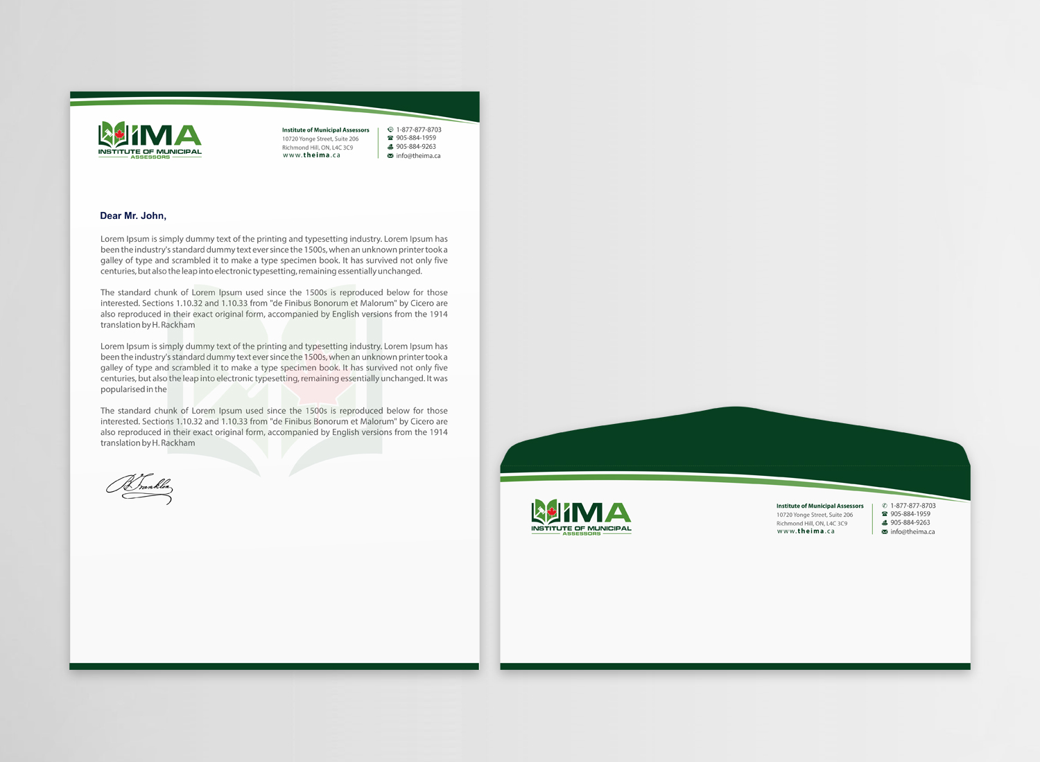 Diseño de Papelería por Infinitive Technology para The Institute of Municipal Assessors | Diseño #24756732