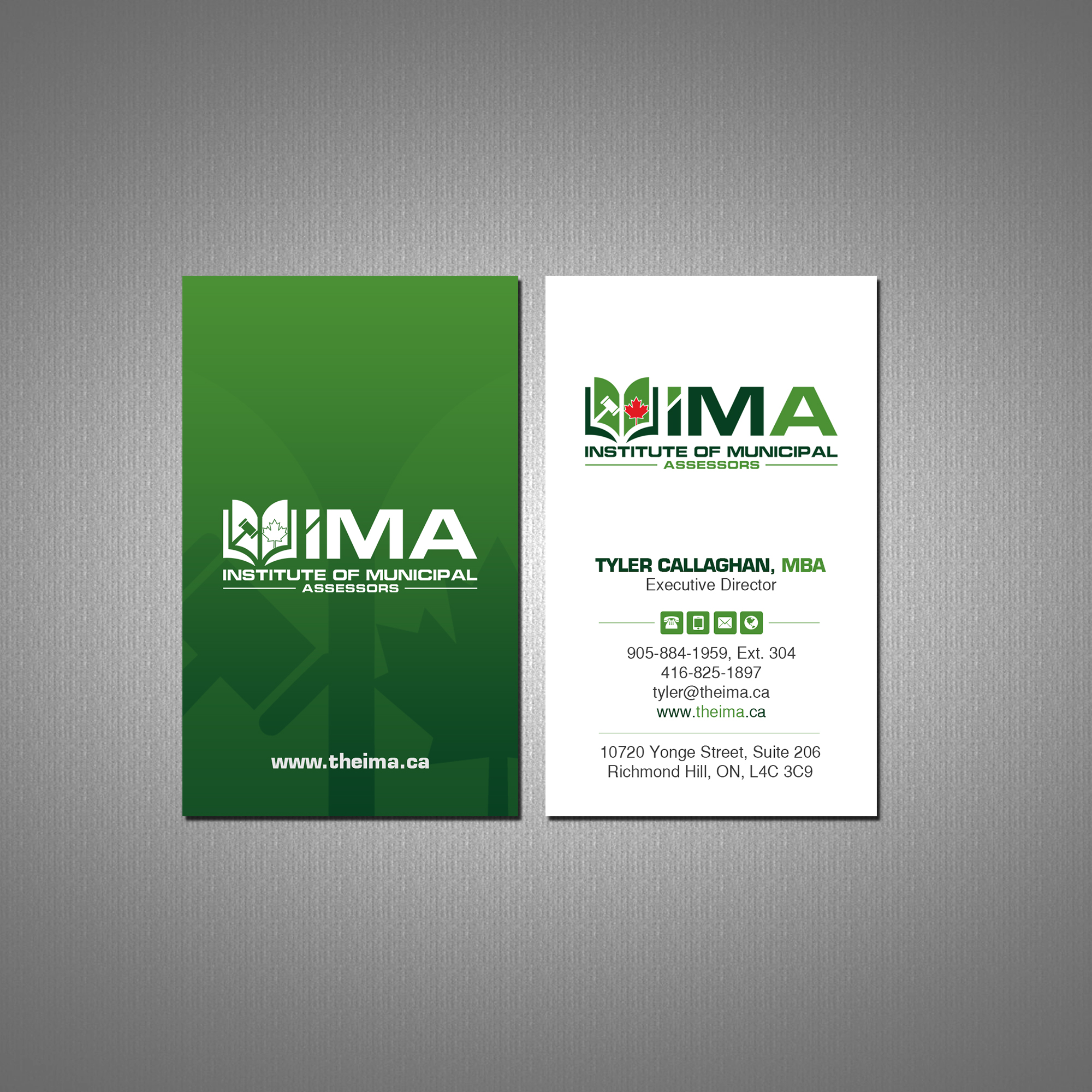 Diseño de Papelería por Creations Box 2015 para The Institute of Municipal Assessors | Diseño #24757527