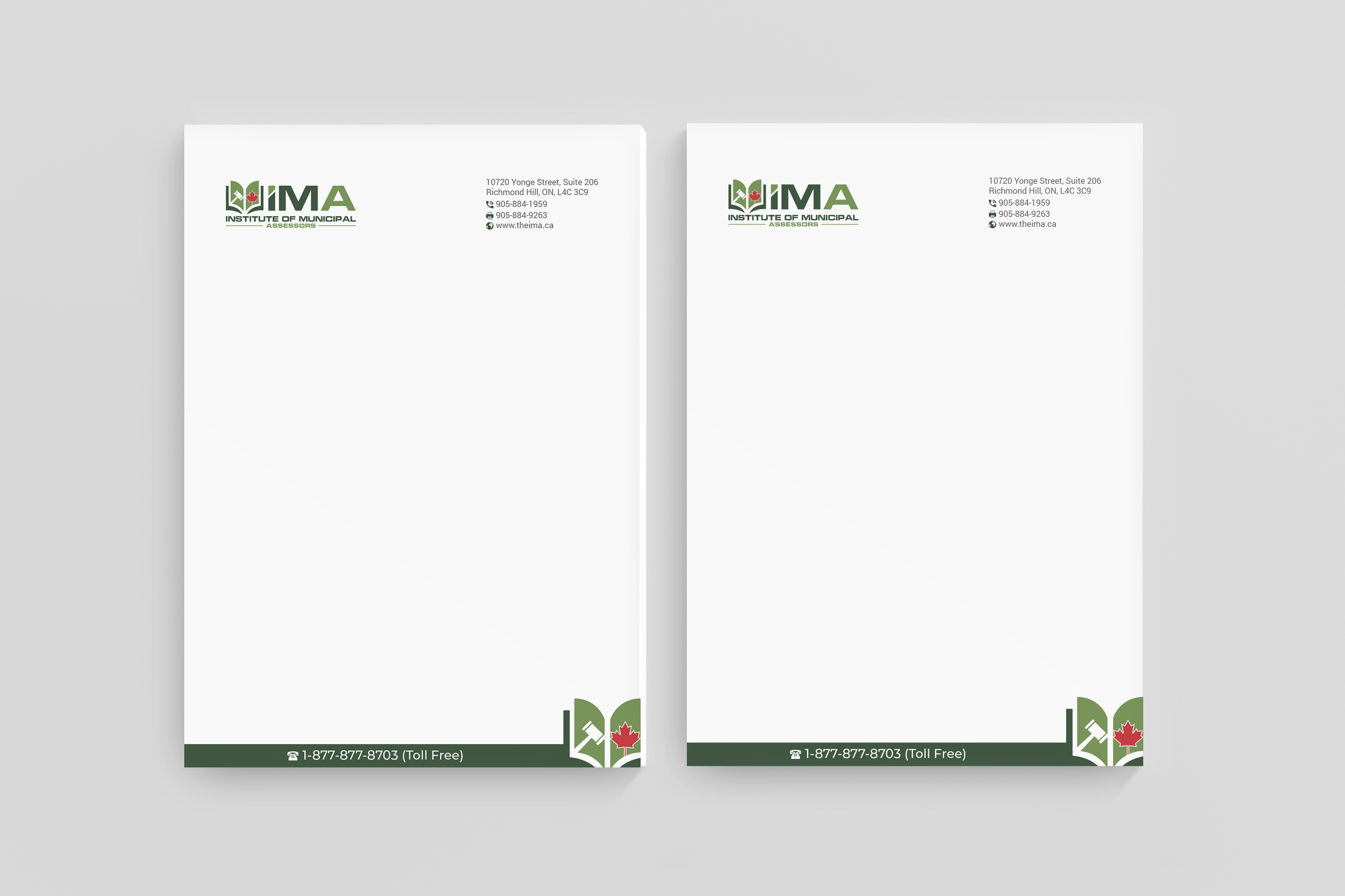Stationery Design by R.design for The Institute of Municipal Assessors | Design #24751301