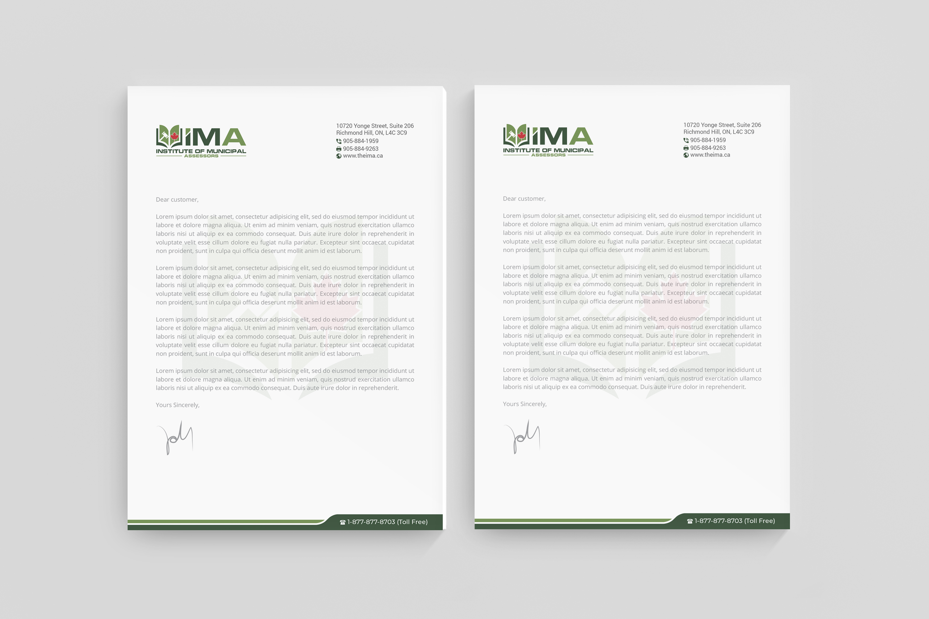 Design de Papeterie par R.design pour The Institute of Municipal Assessors | Design #24751387