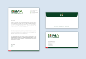 Diseño de Papelería por Musa. A para The Institute of Municipal Assessors | Diseño: #24754719