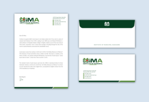 Diseño de Papelería por Musa. A para The Institute of Municipal Assessors | Diseño: #24757192
