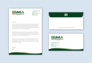 Diseño de Papelería por Musa. A para The Institute of Municipal Assessors | Diseño: #24757193