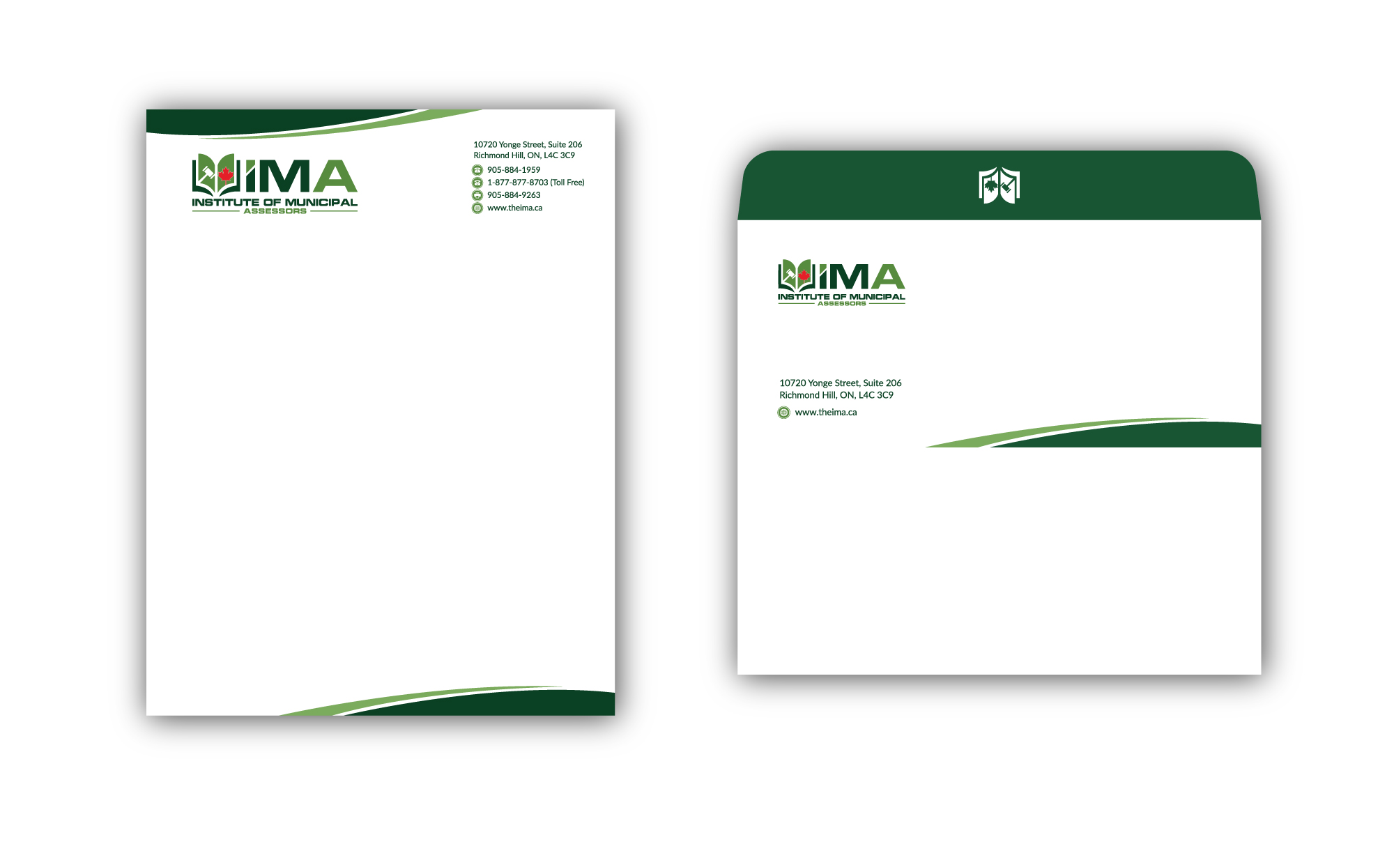 Stationery Design by Musa. A for The Institute of Municipal Assessors | Design #25211985