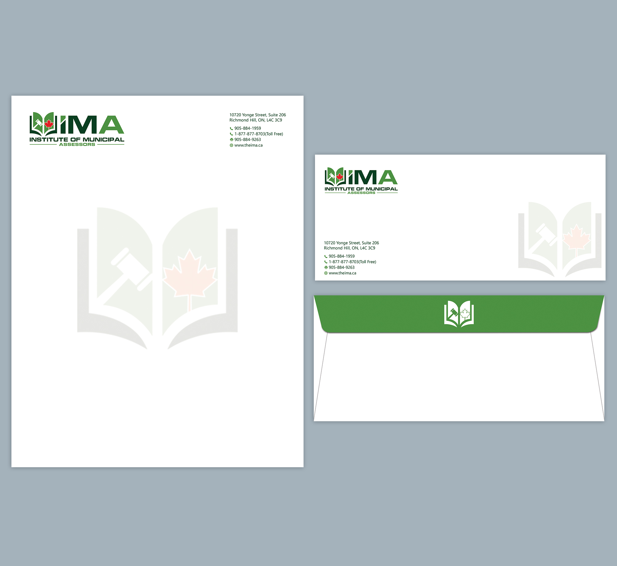 Stationery Design by Bonna 3 for The Institute of Municipal Assessors | Design #24756778