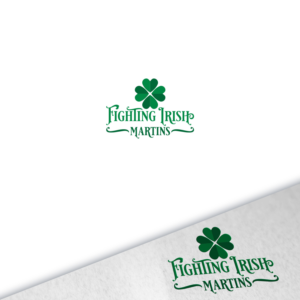 The Fighting Irish Martins | Logo Design by ClearDesign