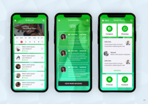 App Design by pb for CopyMyMoves-fitness | Design: #24809019
