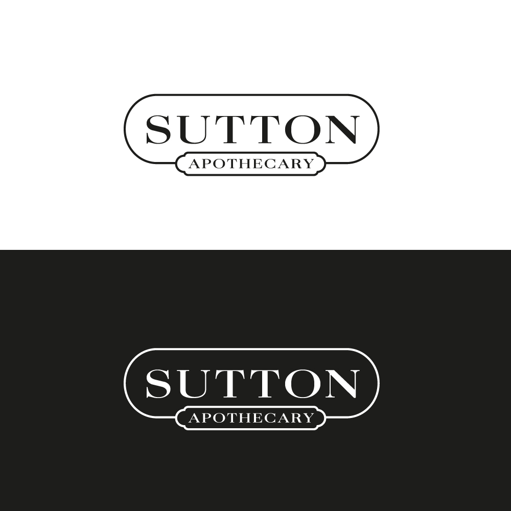Logo Design by Sujit Banerjee for Sutton Apothecary | Design #24754822