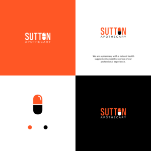 Sutton Apothecary (Pharmacy logo added) | Logo Design by TerryBogard