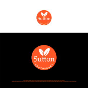 Logo Design by creative.bugs for Sutton Apothecary | Design: #24753031