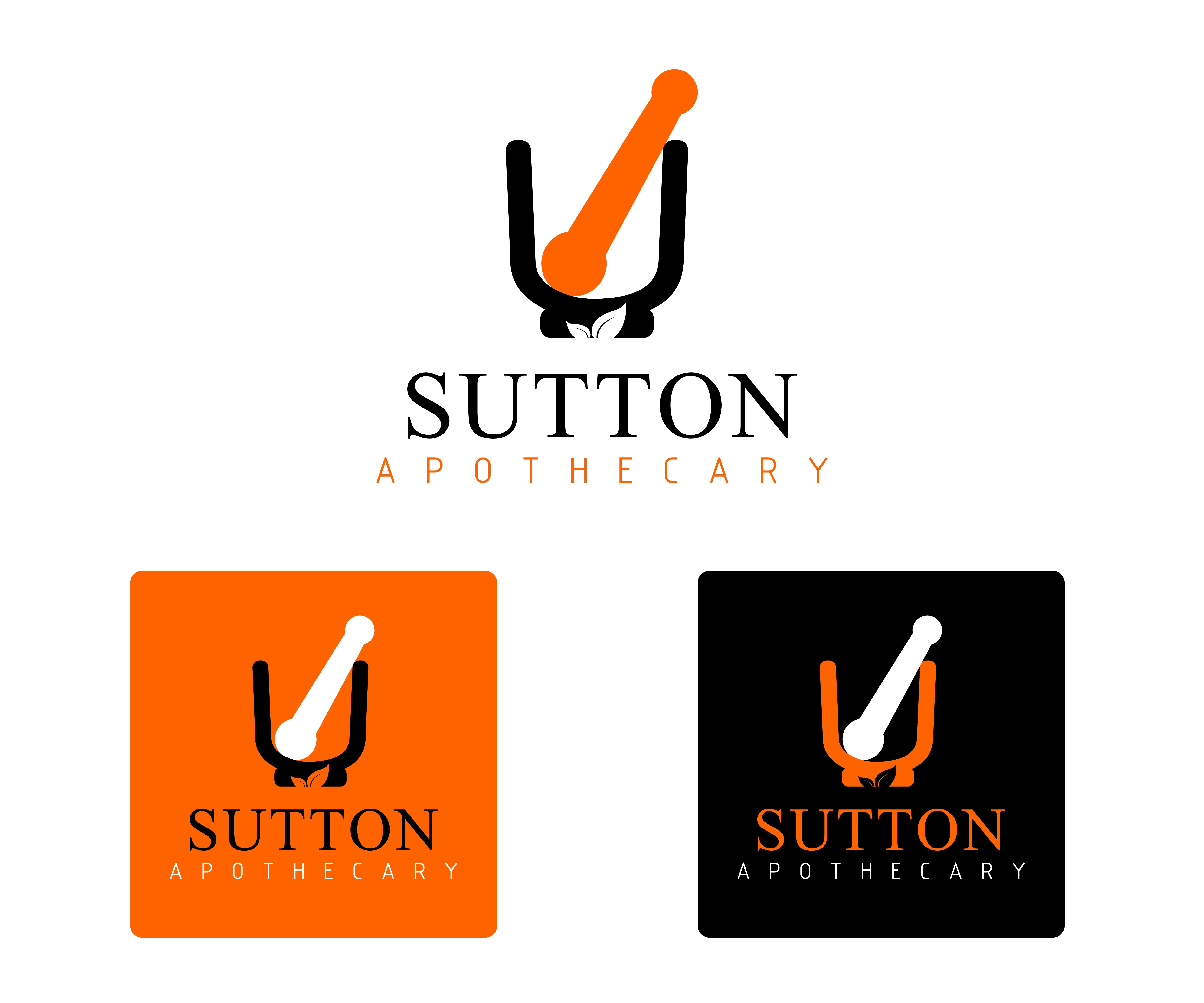 Logo Design by Nahom Shiferaw for Sutton Apothecary | Design #24760143