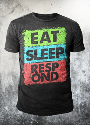 Our industry is Emergency Services we need singlets /t shirts designed that look modern & edgy | T-Shirt-Design von badpixelarts