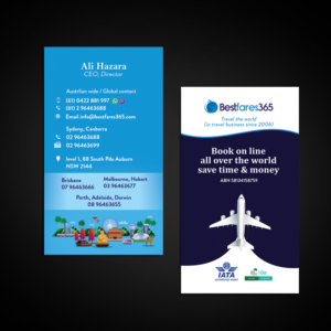 Diseño de Tarjeta de Presentación por design88 para bestfare365 | Diseño: #24785772