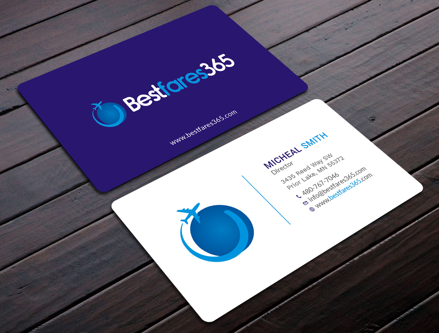 Diseño de Tarjeta de Presentación por Tripti Ranjan Gain para bestfare365 | Diseño #24770021