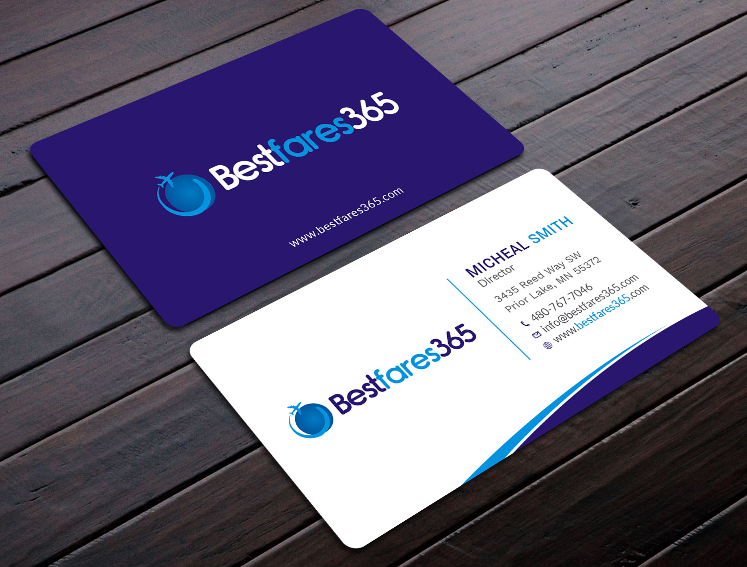 Diseño de Tarjeta de Presentación por Tripti Ranjan Gain para bestfare365 | Diseño #24770023