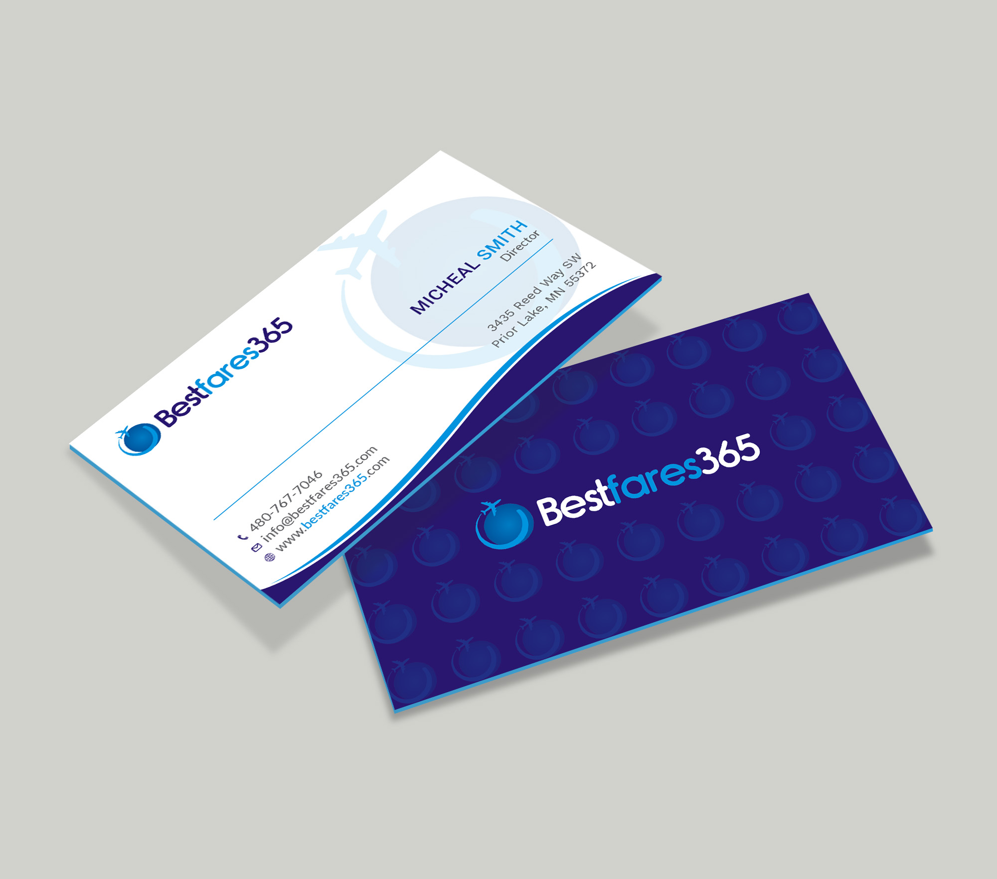 Diseño de Tarjeta de Presentación por Tripti Ranjan Gain para bestfare365 | Diseño #24770029