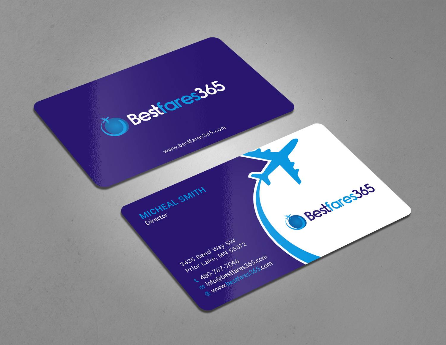 Diseño de Tarjeta de Presentación por Tripti Ranjan Gain para bestfare365 | Diseño #24770036