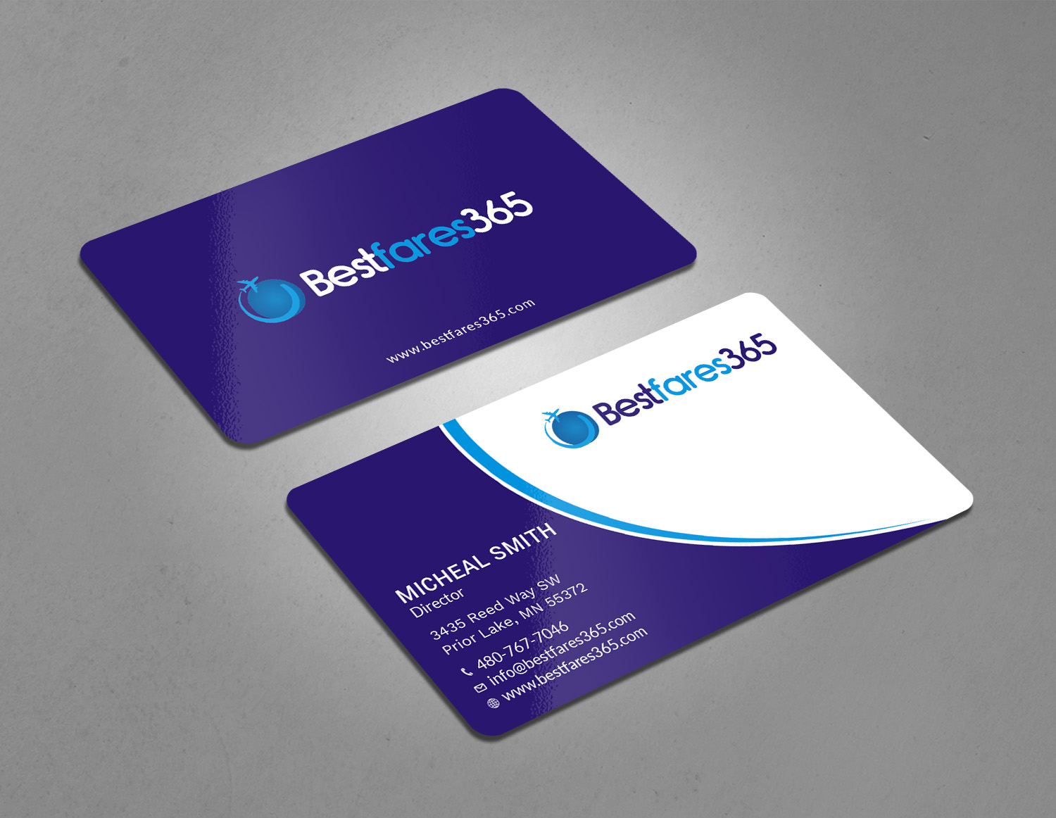 Diseño de Tarjeta de Presentación por Tripti Ranjan Gain para bestfare365 | Diseño #24770988