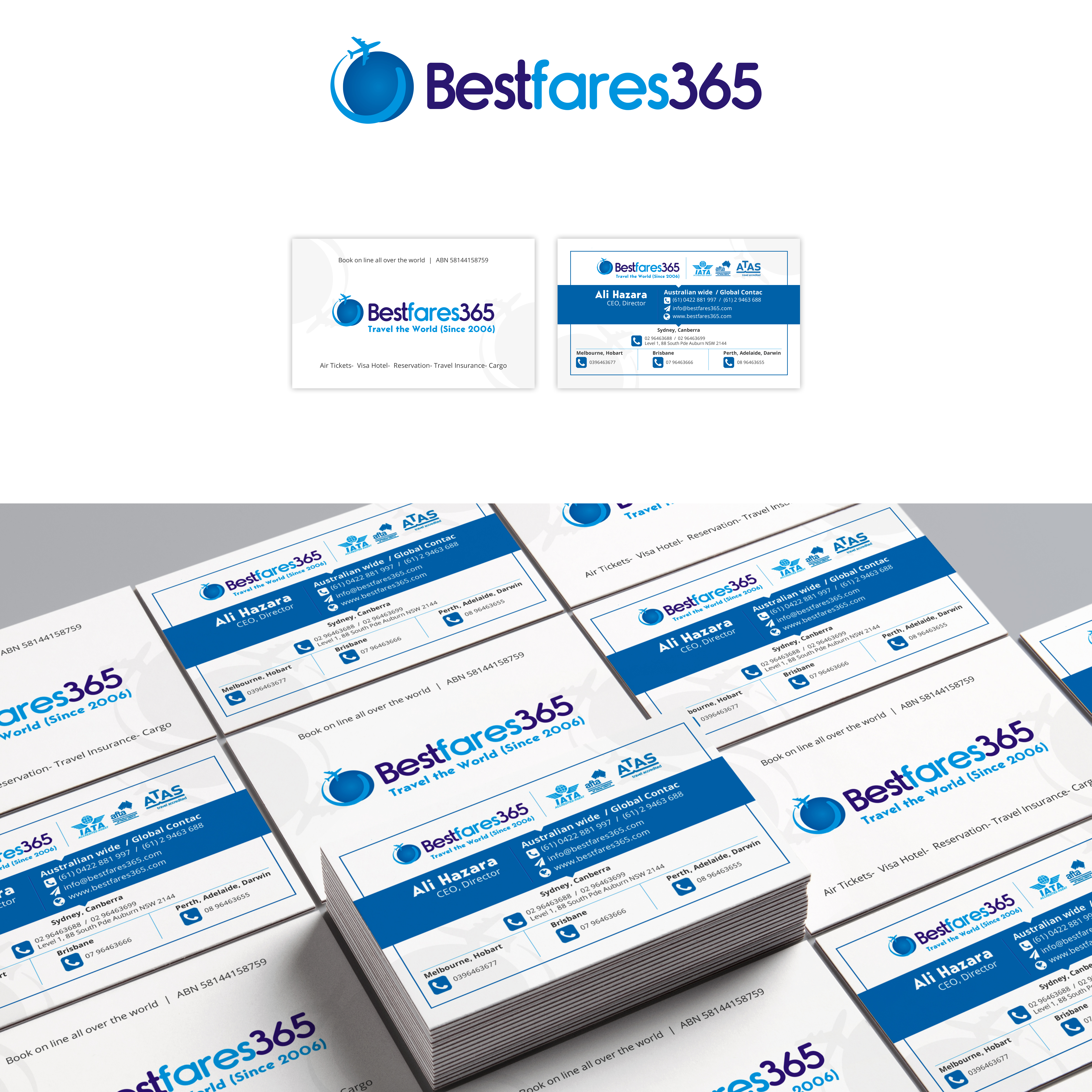 Design de Carte de Visite par S maurya pour bestfare365 | Design #24765573