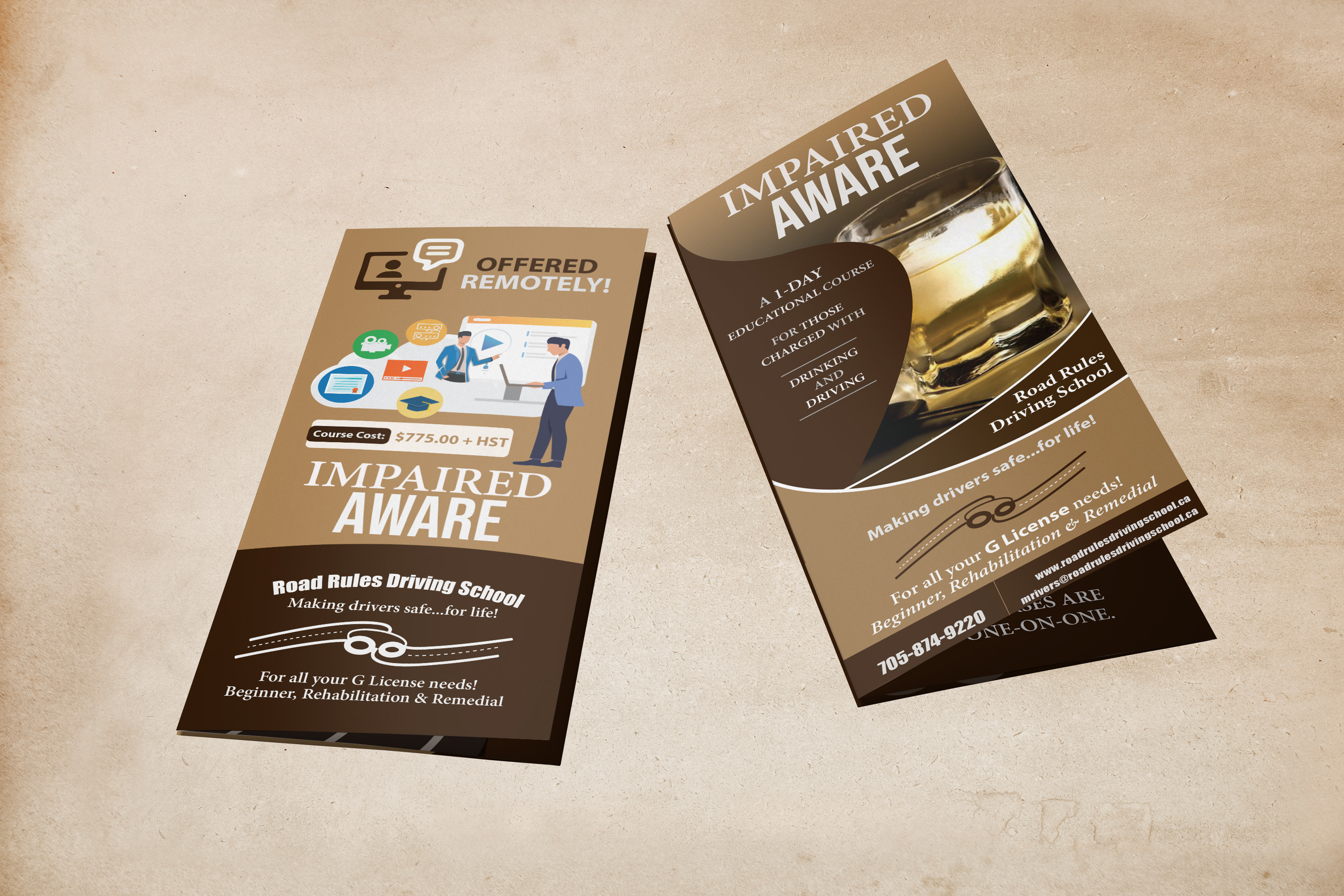 Flyer Design by Brigitte Melissa B for Road Rules Driving School | Design #24780865