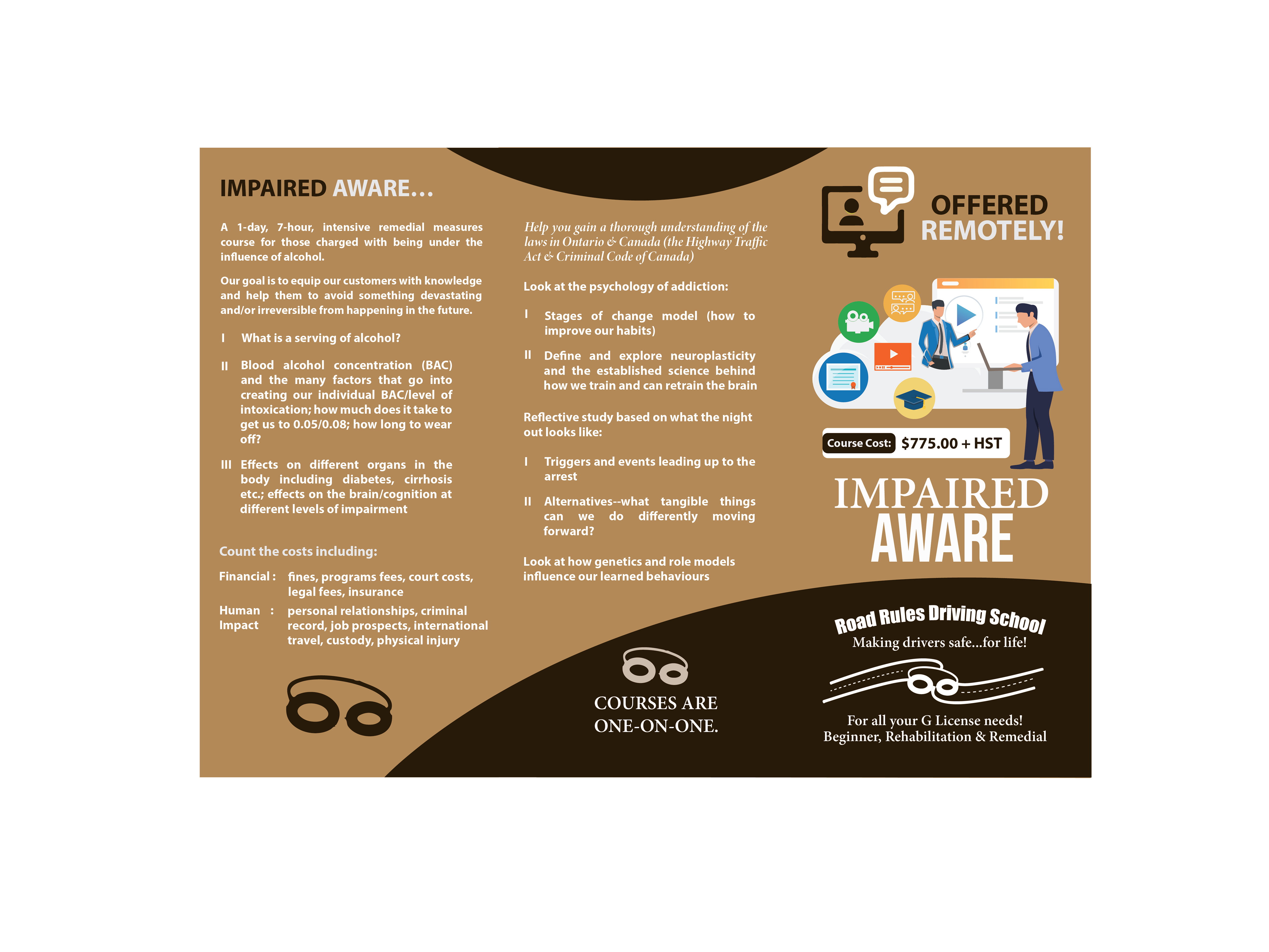 Design de Flyer par Brigitte Melissa B pour Road Rules Driving School | Design #24782530