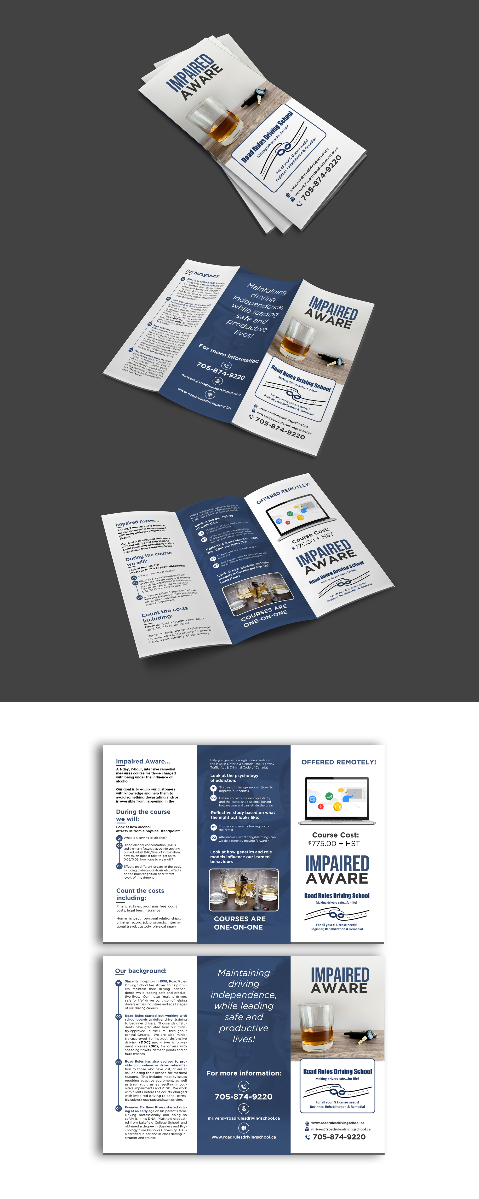 Flyer Design by debdesign for Road Rules Driving School | Design #24781853