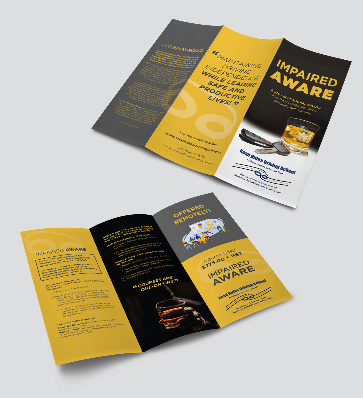 Design de Flyer par SY pour Road Rules Driving School | Design #24772549