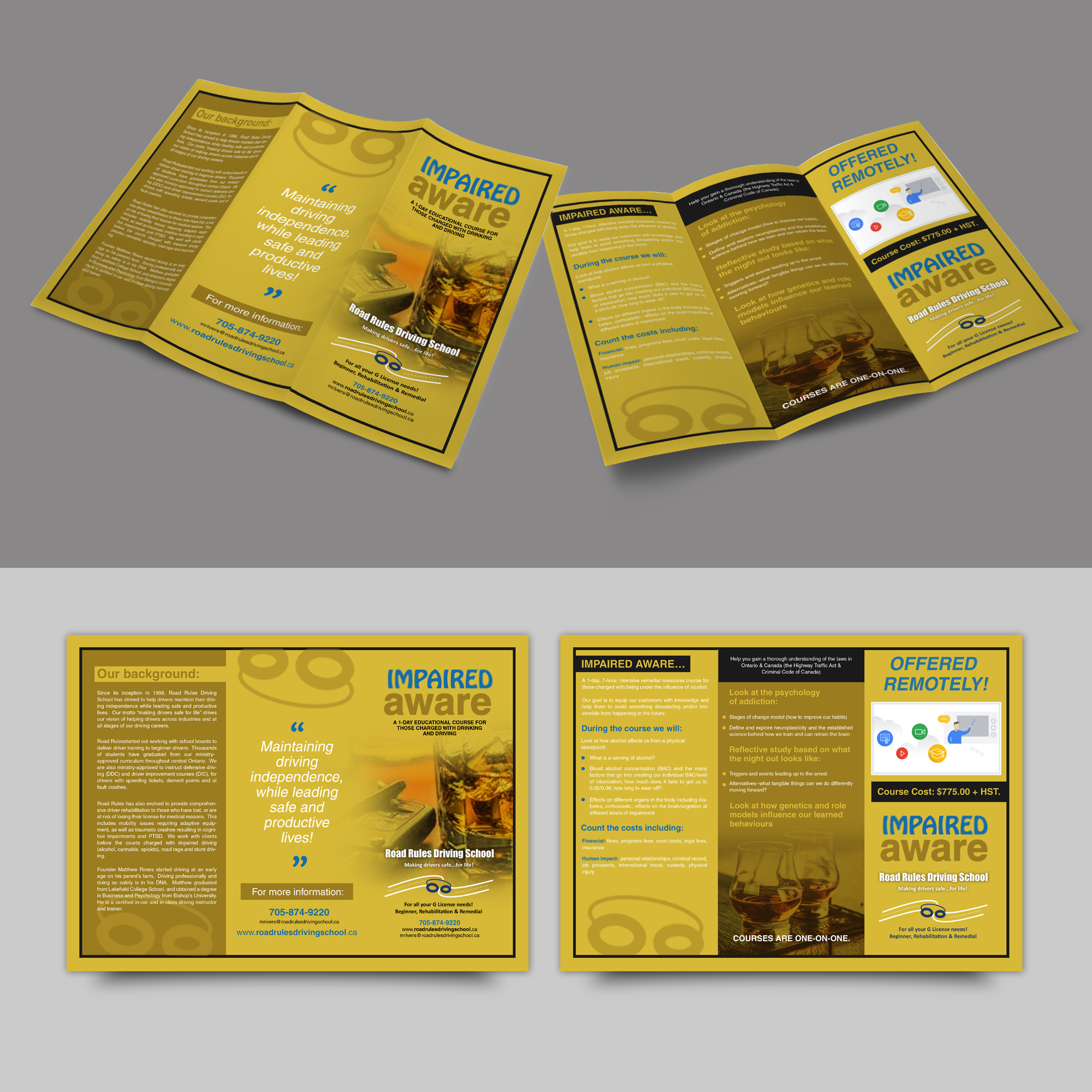 Flyer Design by TuktukiShree for Road Rules Driving School | Design #24777912
