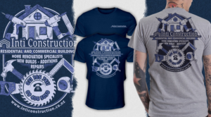 Inti Construction Screen print | T-Shirt-Design von Falih A