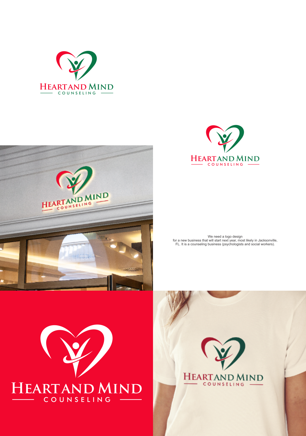 Diseño de Logo por art0_MORO para Heart and Mind Counseling | Diseño #24804959