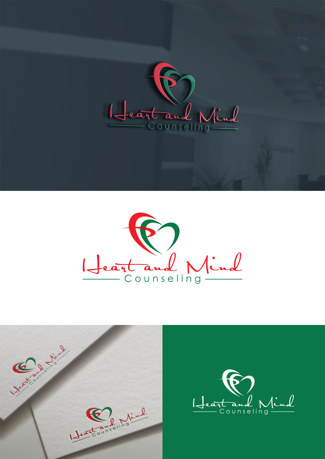 Logo Design by suthita 2 for Heart and Mind Counseling | Design #24792471