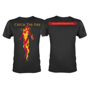 Catch the fire is a design for a group of shirts in my #IamHUMANITY line of shirts.  | Design de T-shirt par 75-R-P-Z
