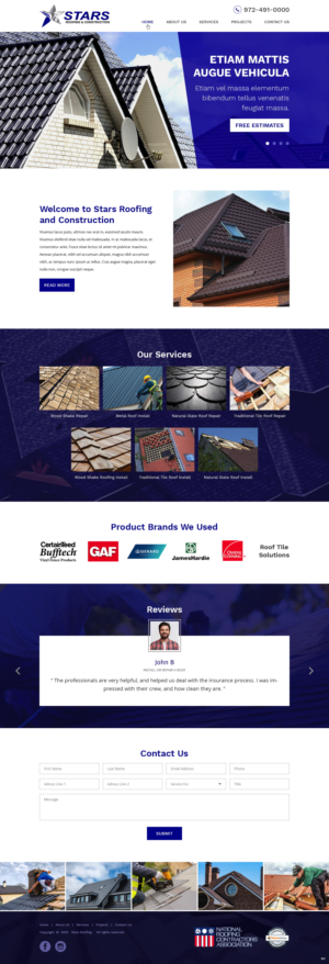 Web Design by pb for this project | Design: #24765885