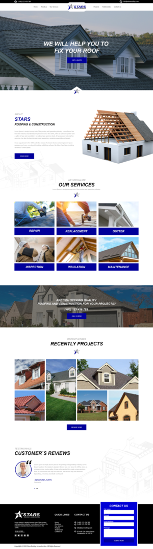 The Stars Website | Diseño Web por bdesigner9