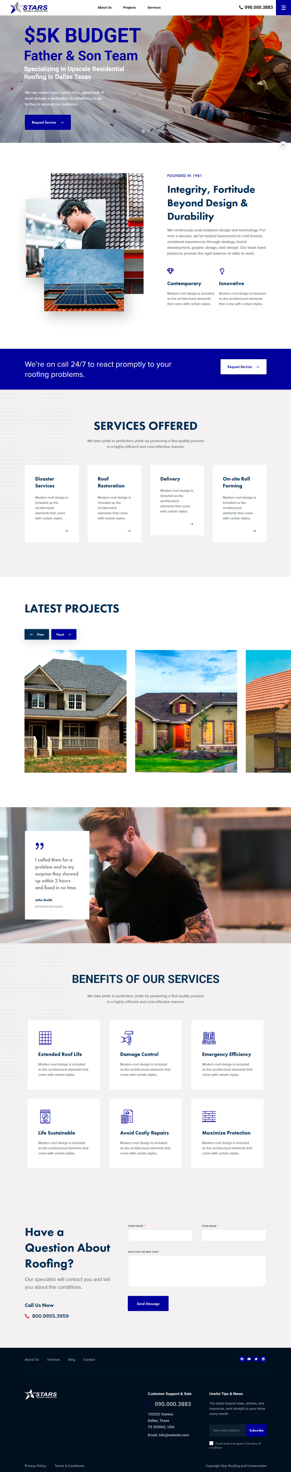 Web Design by Jesse Yusufu for this project | Design #24759884