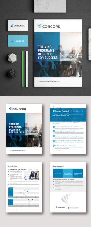 Design de Brochure par debdesign pour Concord Consulting | Design : #24809474