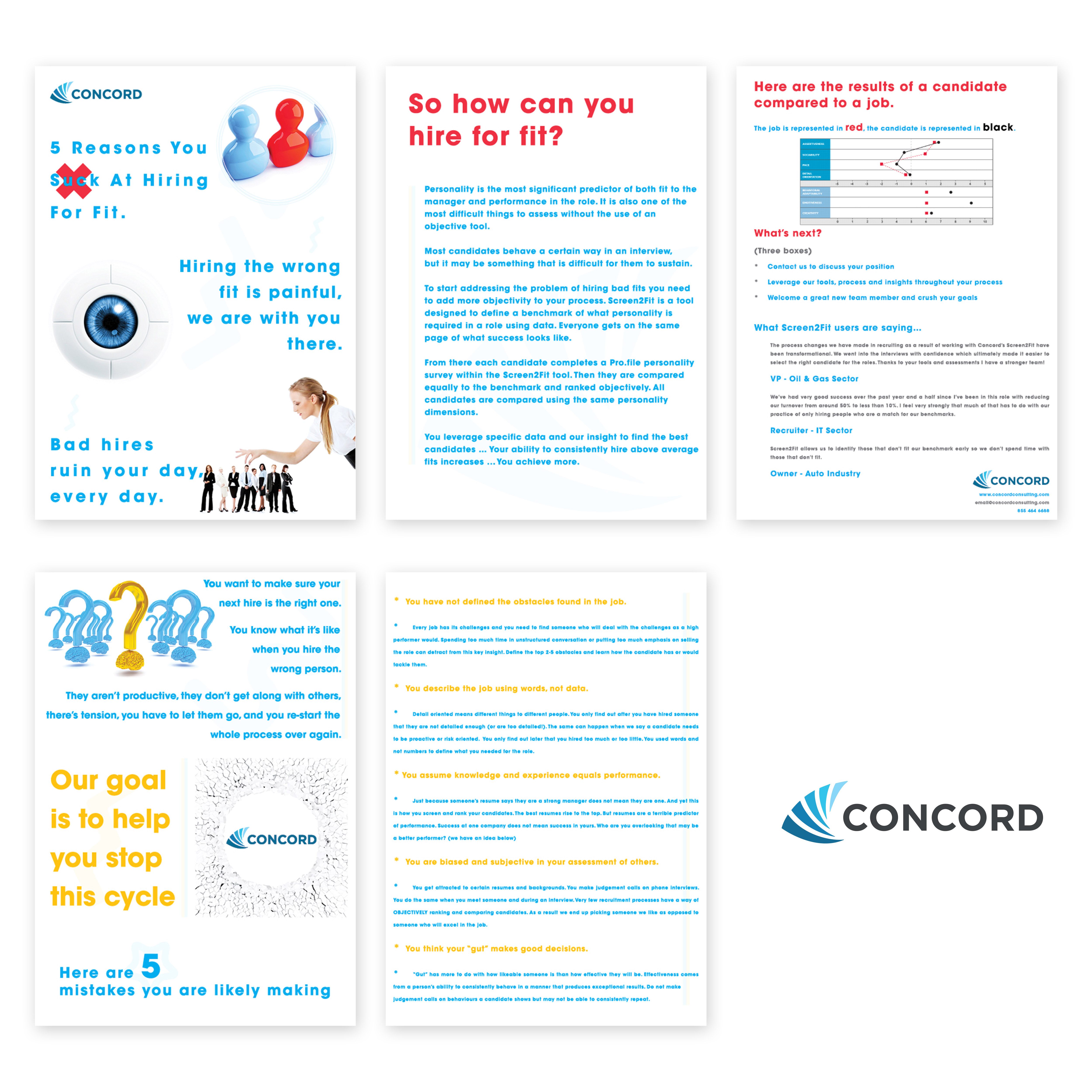Brochure Design by RIDVAN BULBUL for Concord Consulting | Design #24781660
