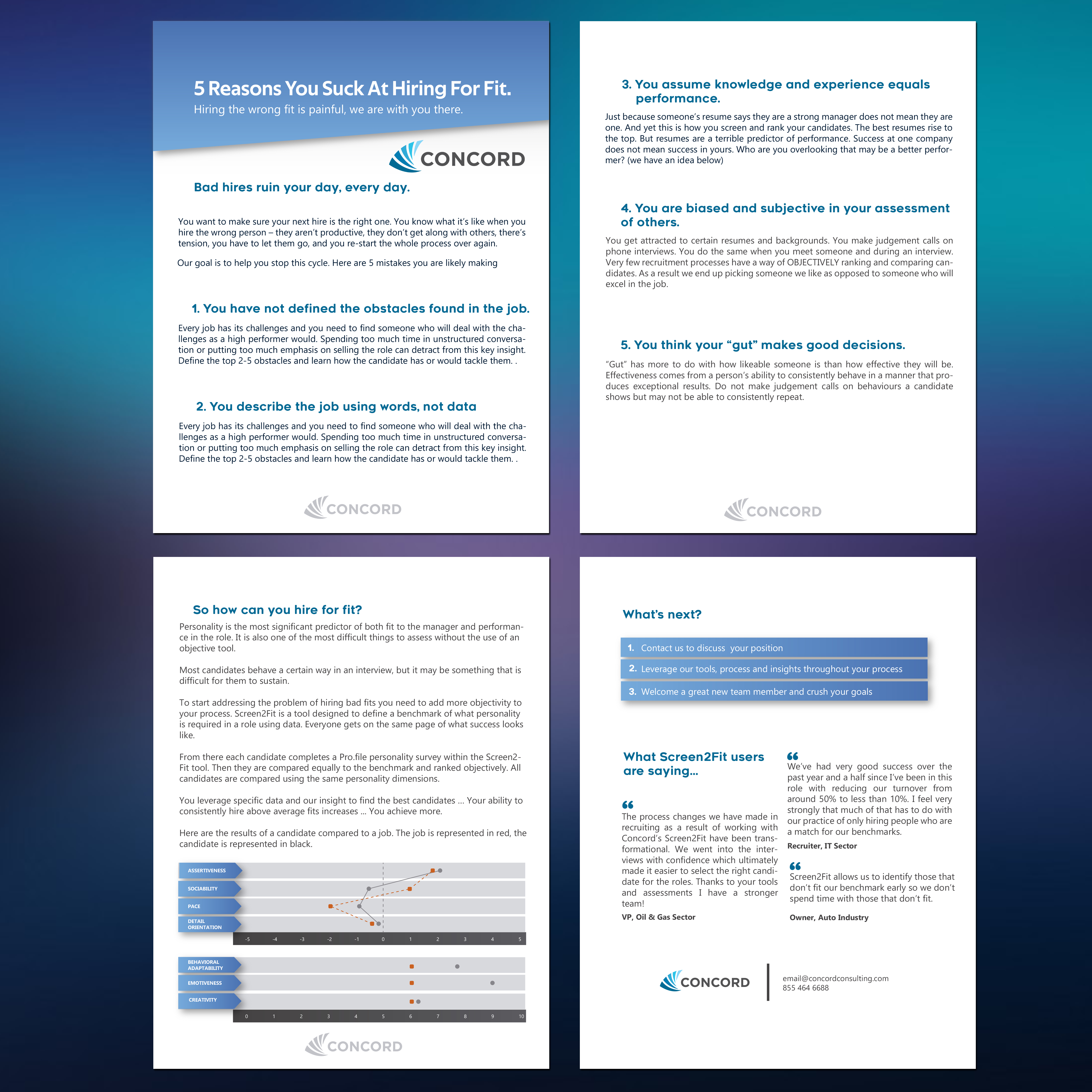 Brochure Design by davidsantacruz7 for Concord Consulting | Design #24774960