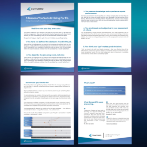 Design de Brochure par davidsantacruz7 pour Concord Consulting | Design : #24783114