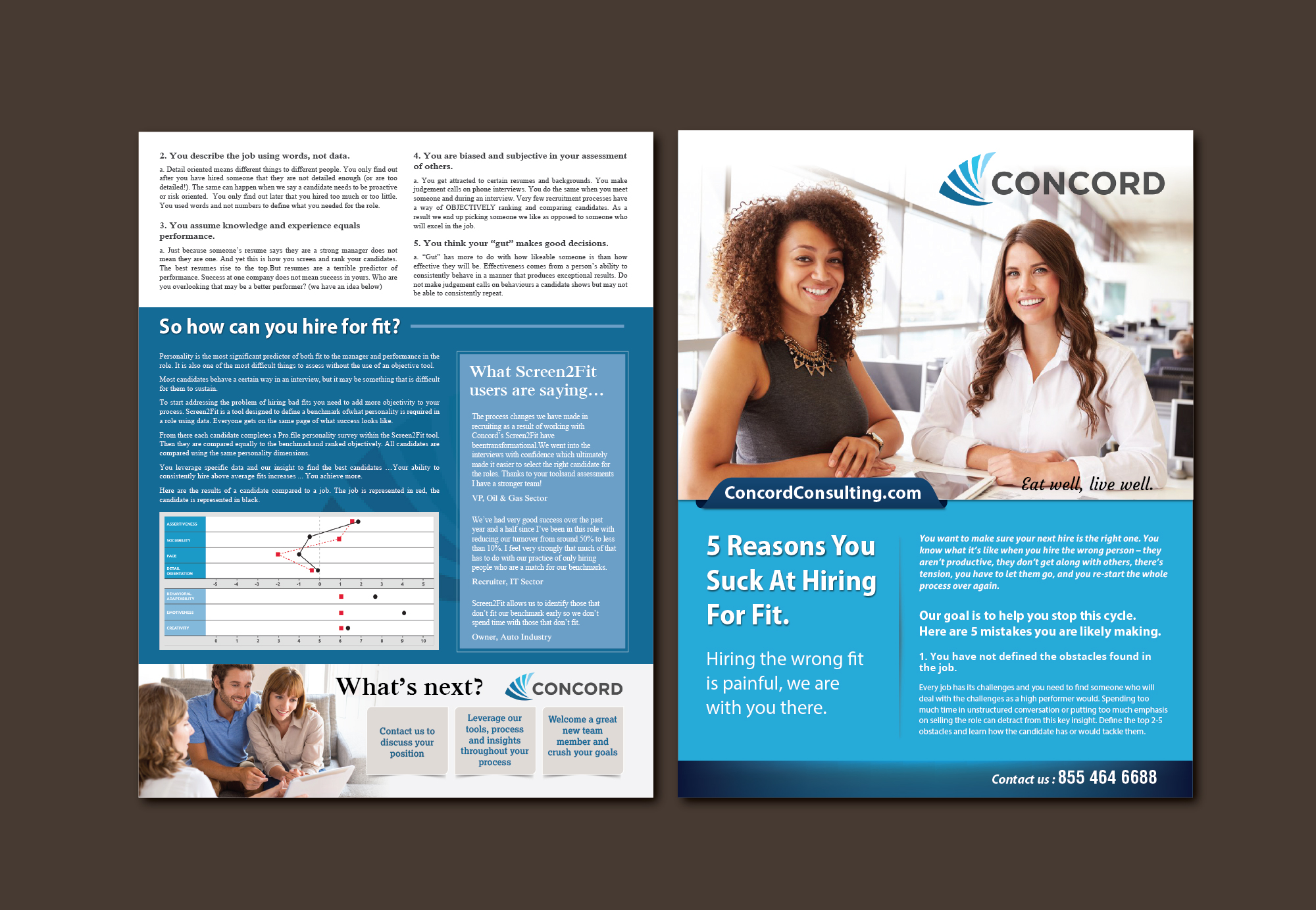 Brochure Design by meet007 for Concord Consulting | Design #24787856