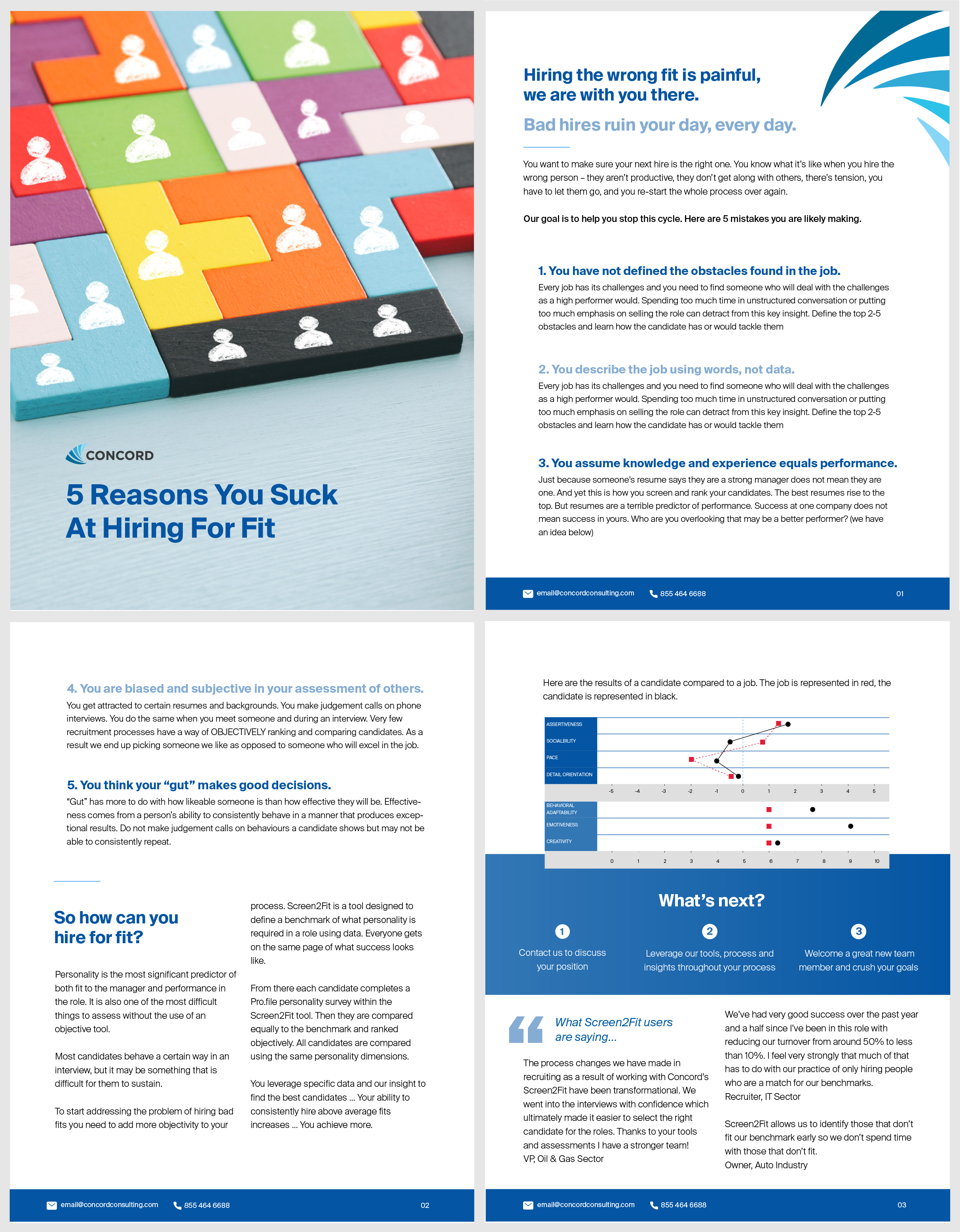 Diseño de Brochure por Andy Pham para Concord Consulting | Diseño #24793672