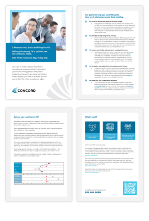 Design de Brochure par enamalraj pour Concord Consulting | Design : #24789396