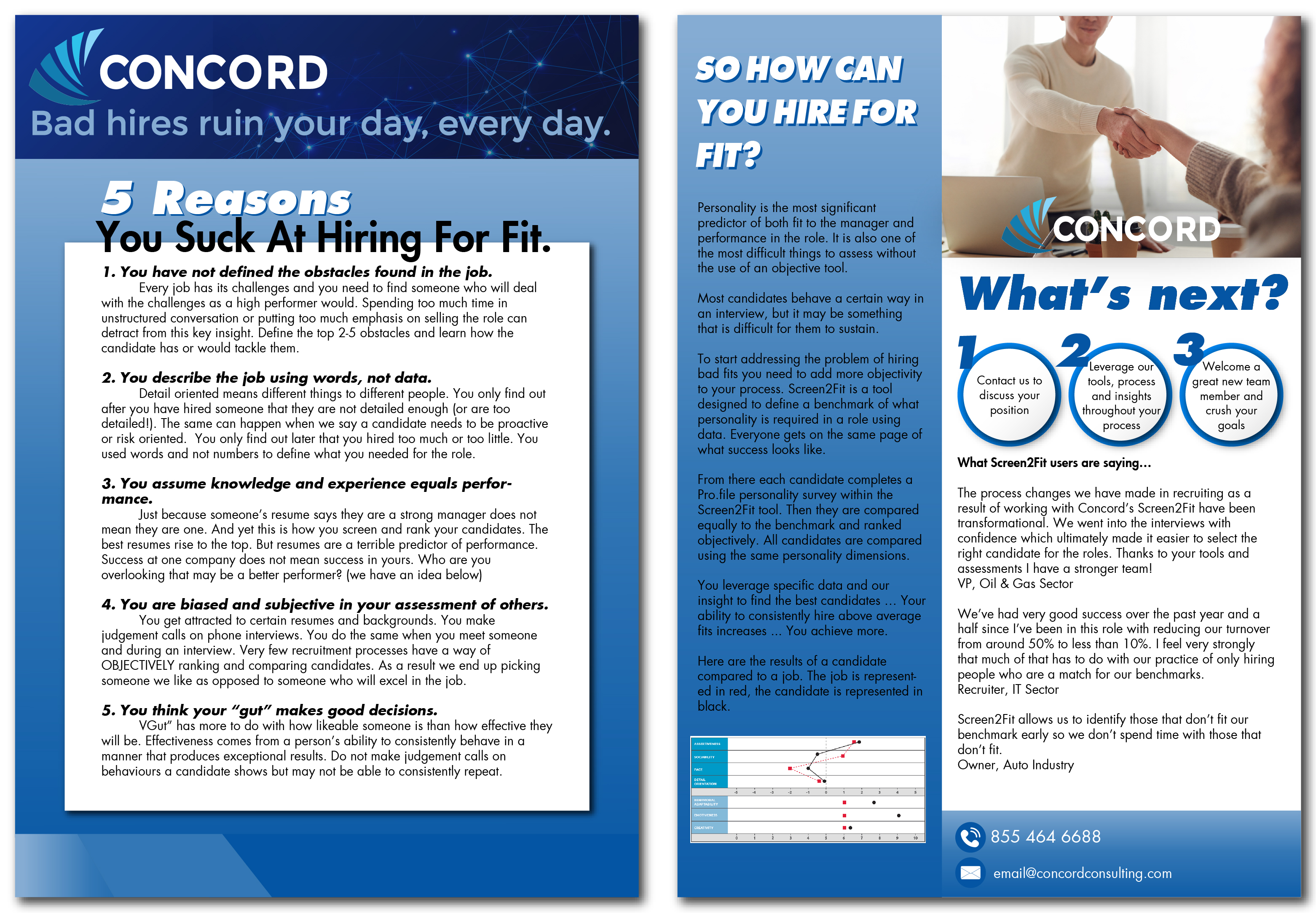 Brochure Design by LamDinh for Concord Consulting | Design #24803489