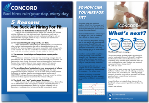 Design de Brochure par LamDinh pour Concord Consulting | Design : #24803489